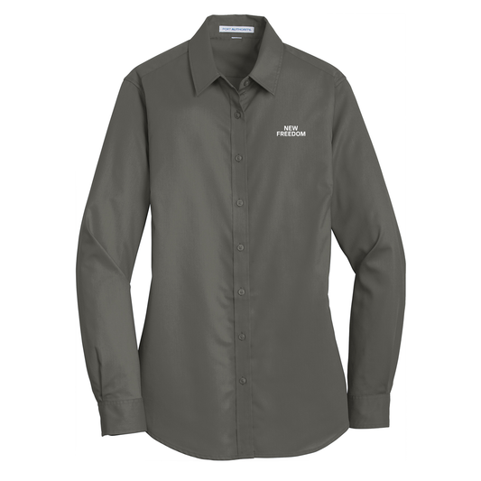 Port Authority® Women's SuperPro™ Twill Shirt